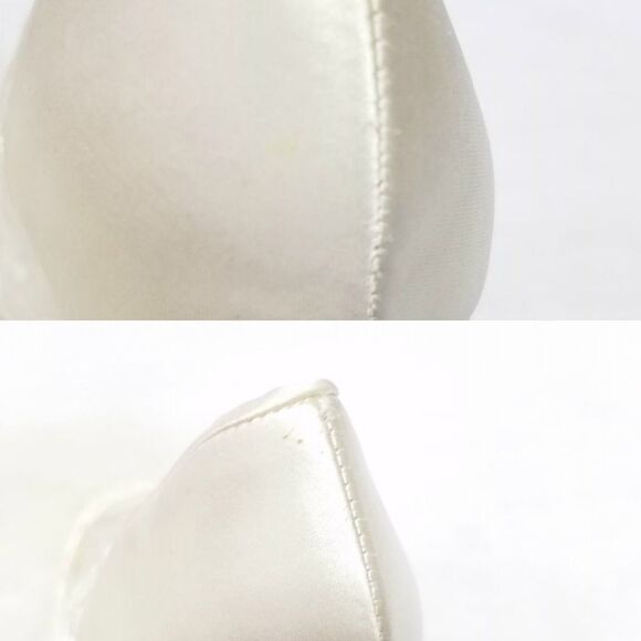 𝅺MENBUR Zoraida Ivory Lace Floral Peep Toe Pumps - Picture 7 of 8